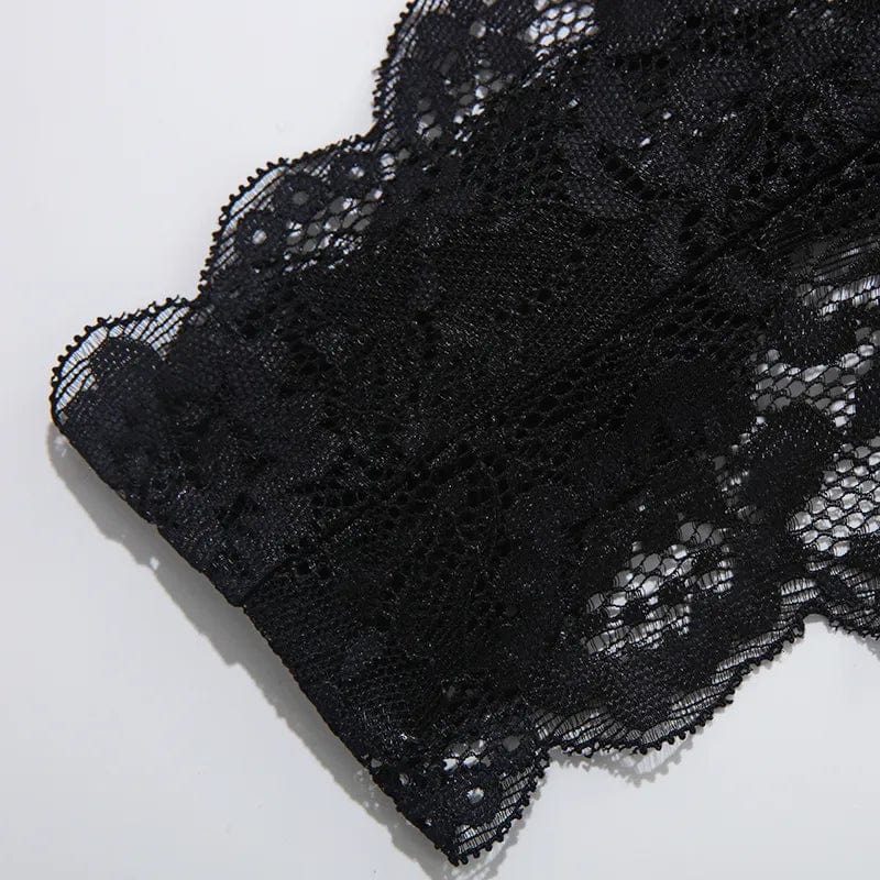 Körper mit Strumpfhalter