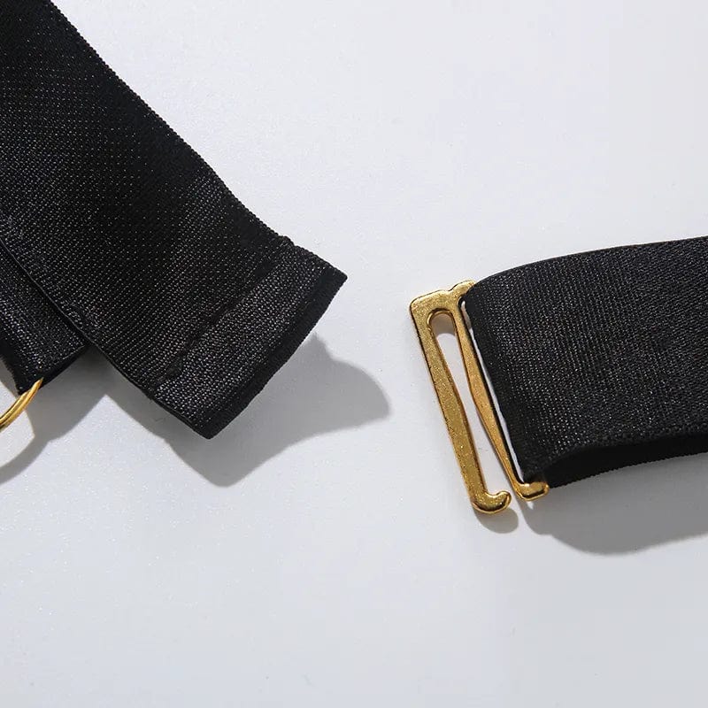 Körper mit Strumpfhalter