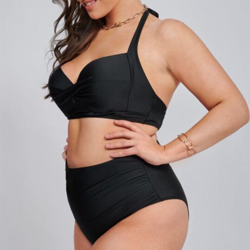 Bikini in Übergröße mit Verstärkung im Brustbereich