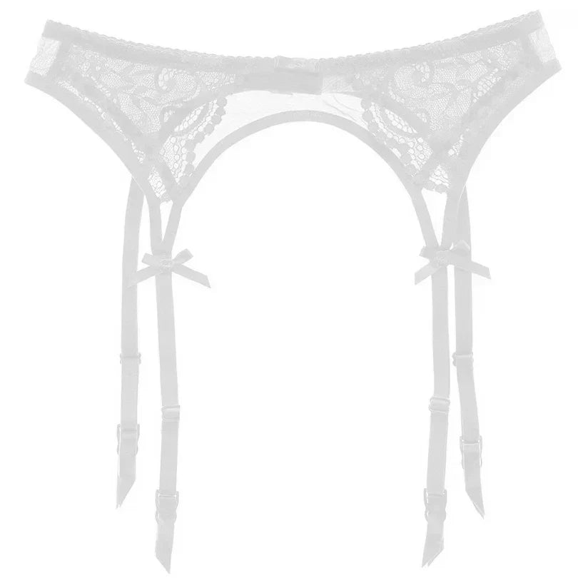 Strumpfhalter mit dekorativer Spitze