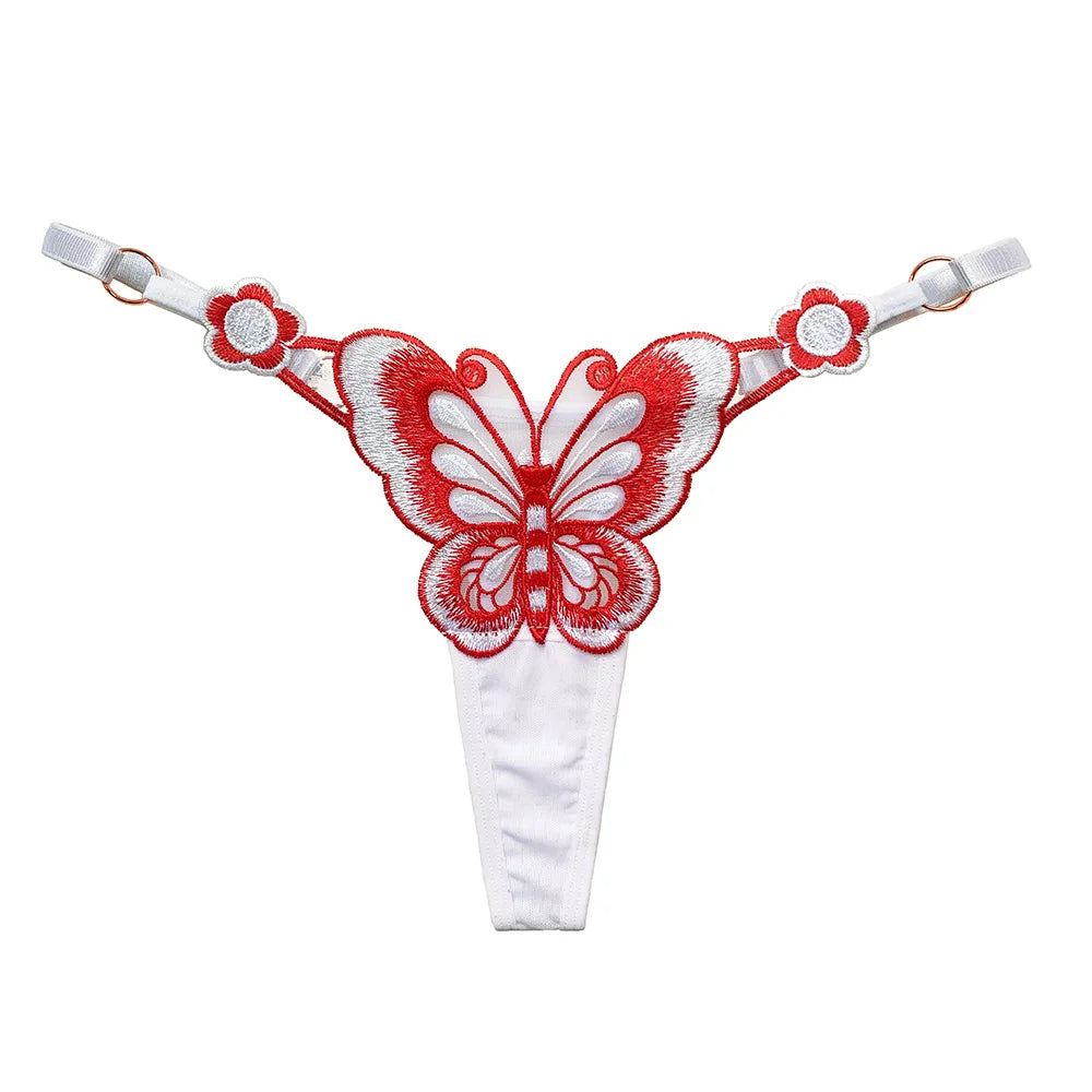 String mit dekorativem Schmetterling