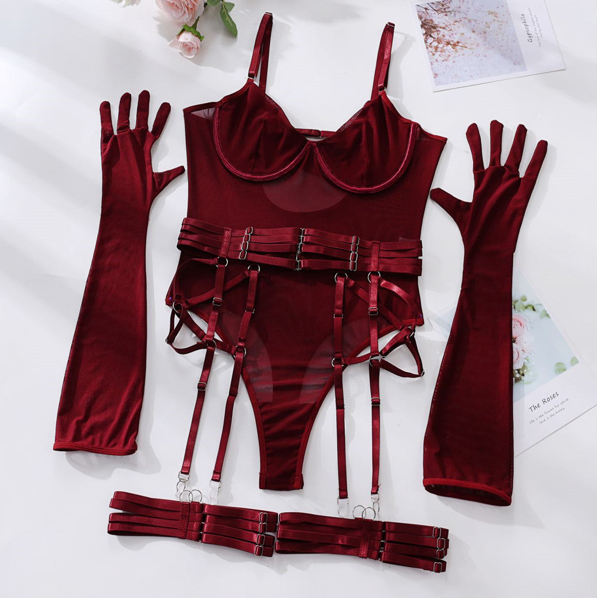 Sexy Body mit zartem Netz