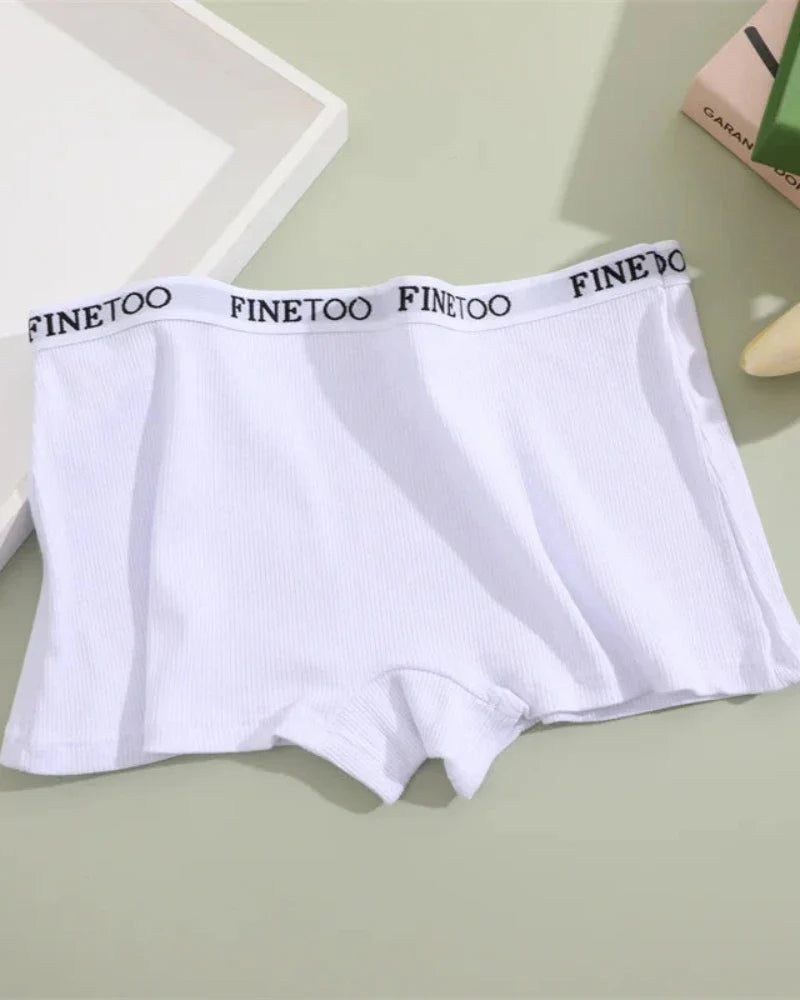 Boxershorts aus geripptem Material