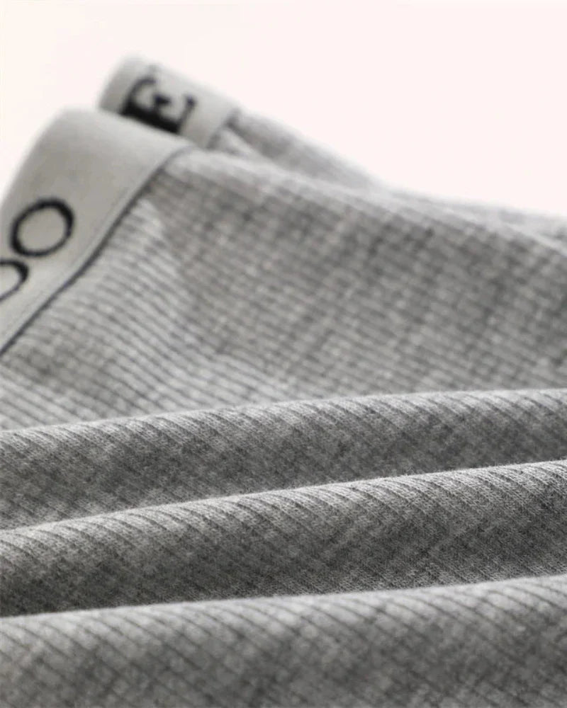 Boxershorts aus geripptem Material