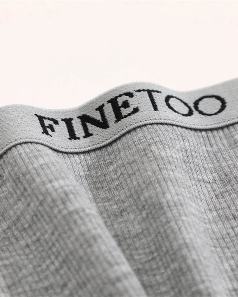 Boxershorts aus geripptem Material