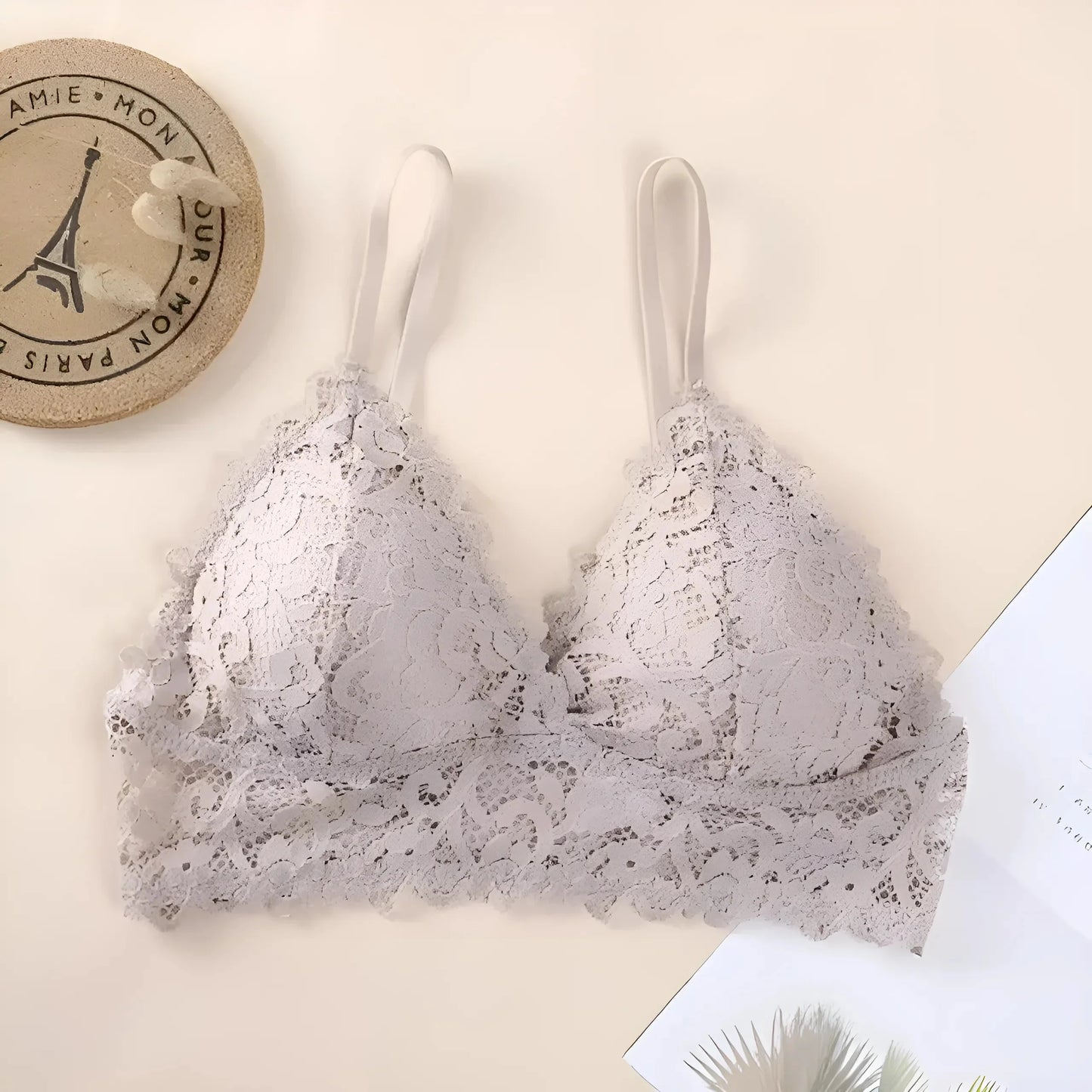 Beige Universal Lace Bra
