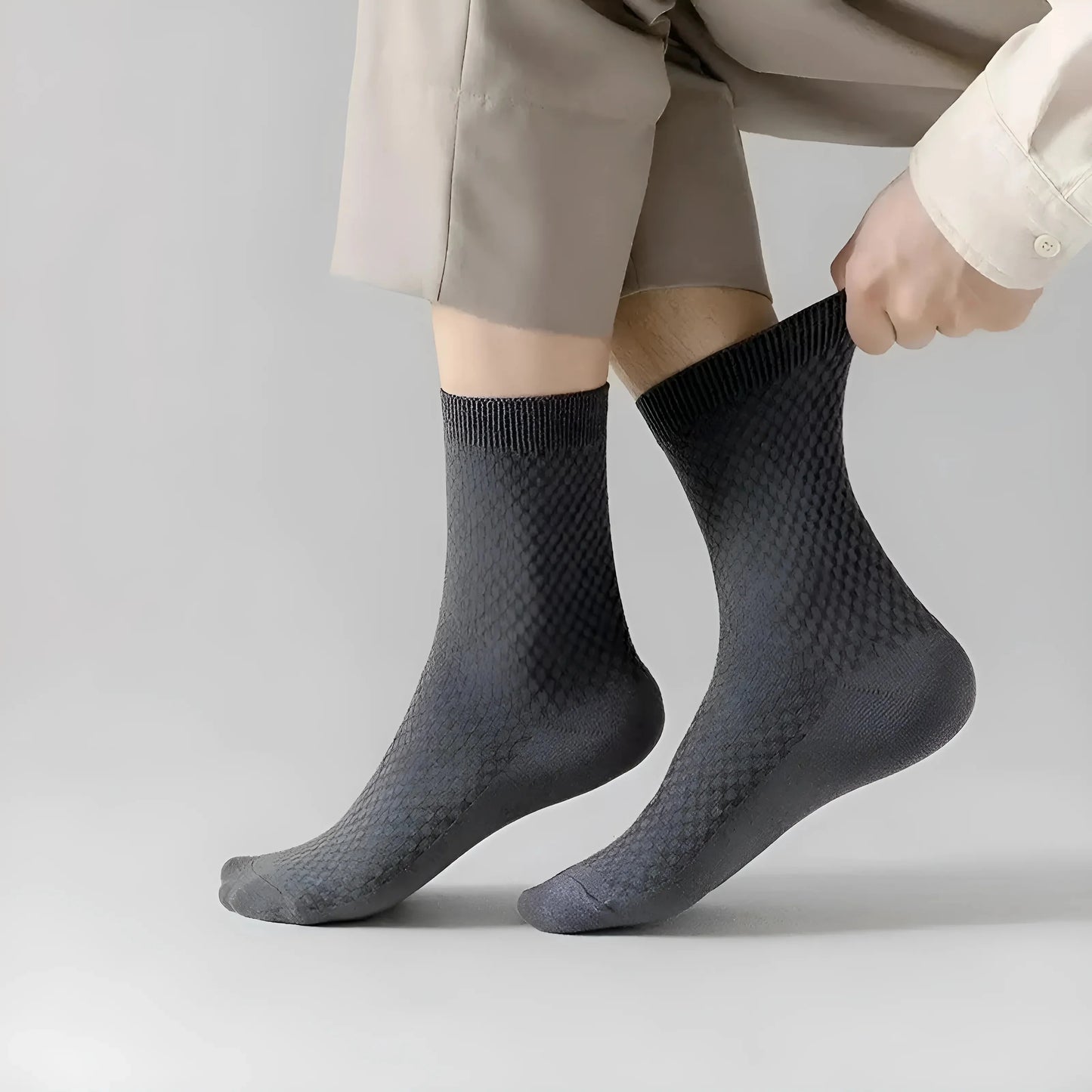 Black 5 Pack of Men's Socks