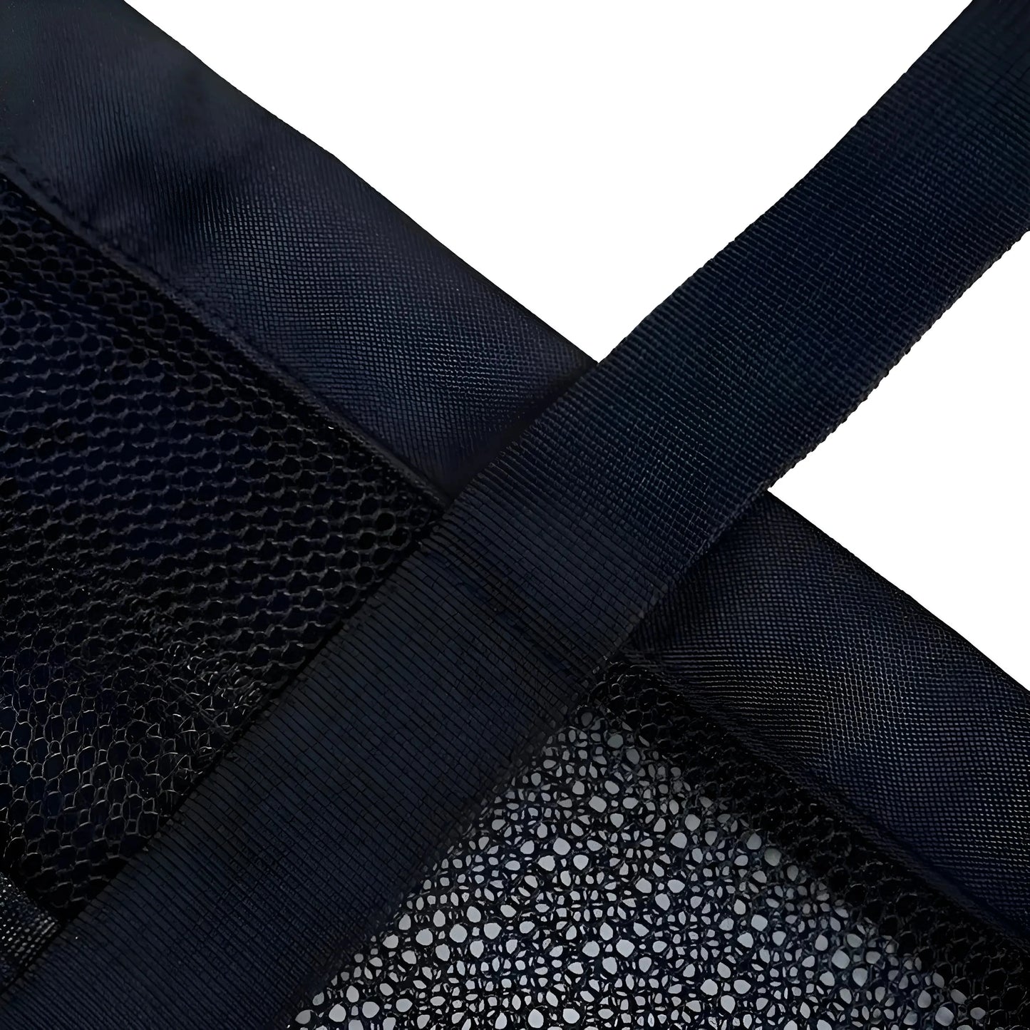 Black Mesh Beach Bag