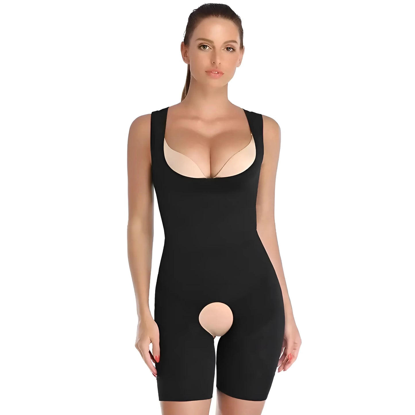 Black Slimming Women's Jumpsuit
