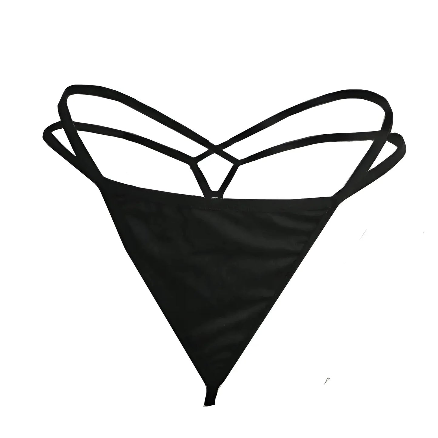 Black Striped Strings