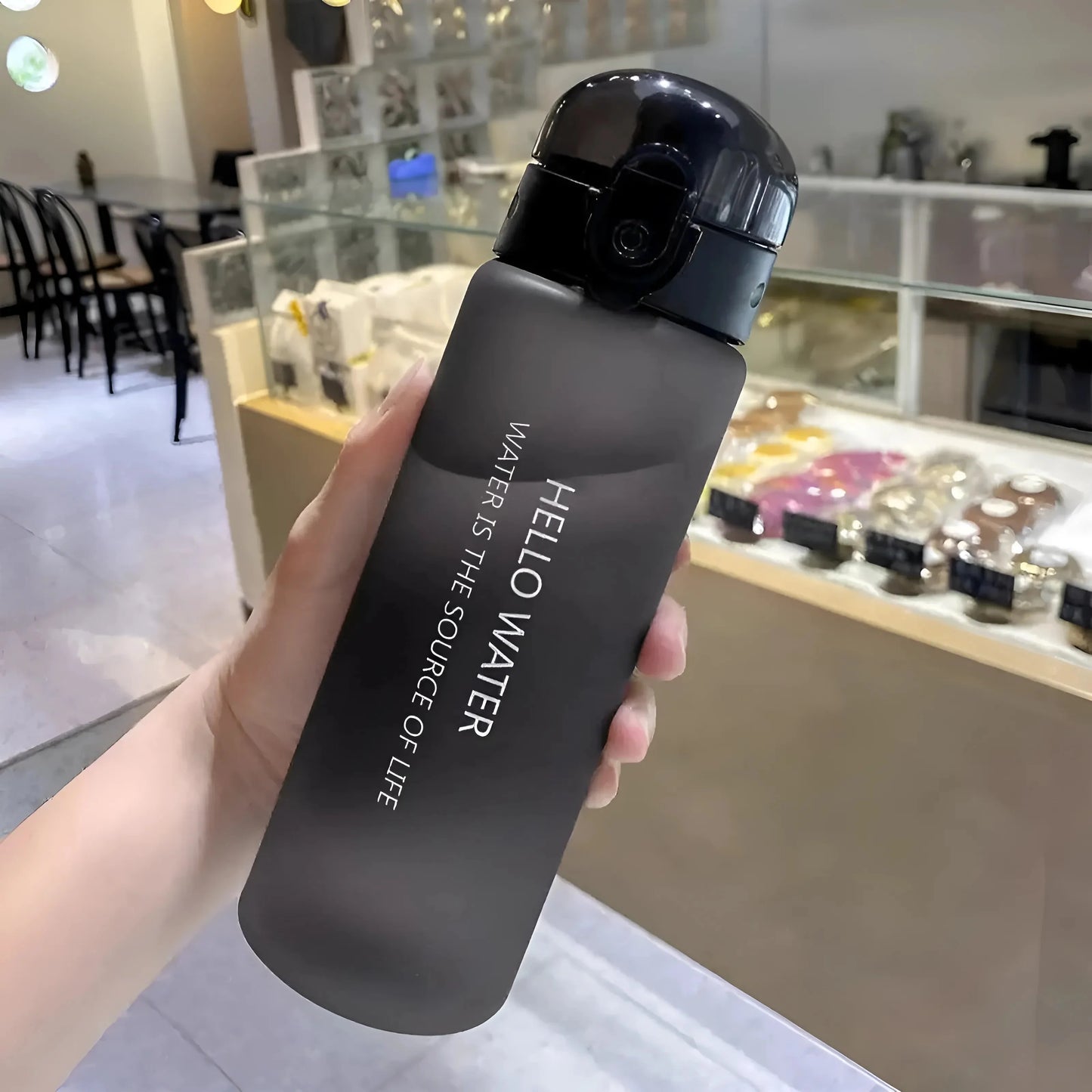 Black Universal Water Bottle