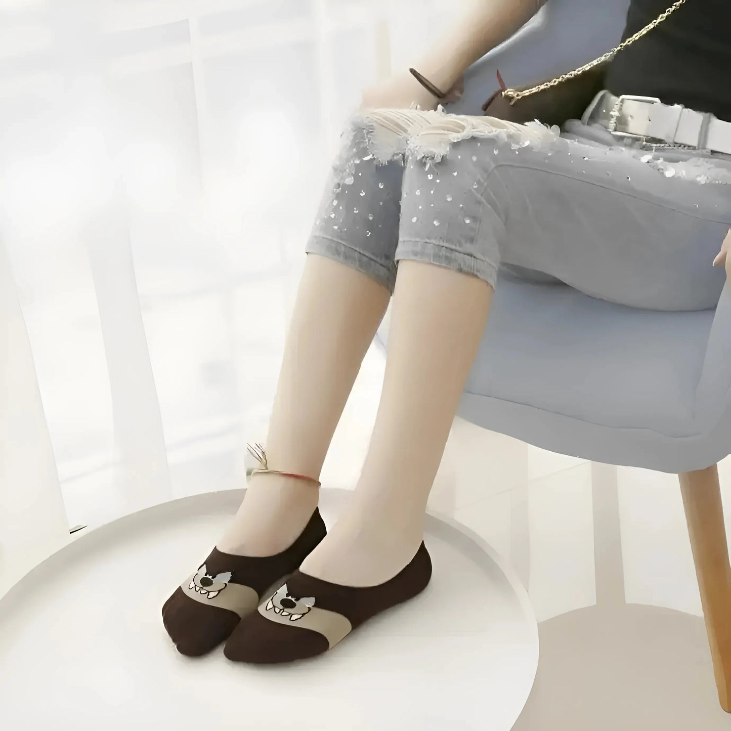 Cartoon Character Ankle Socks