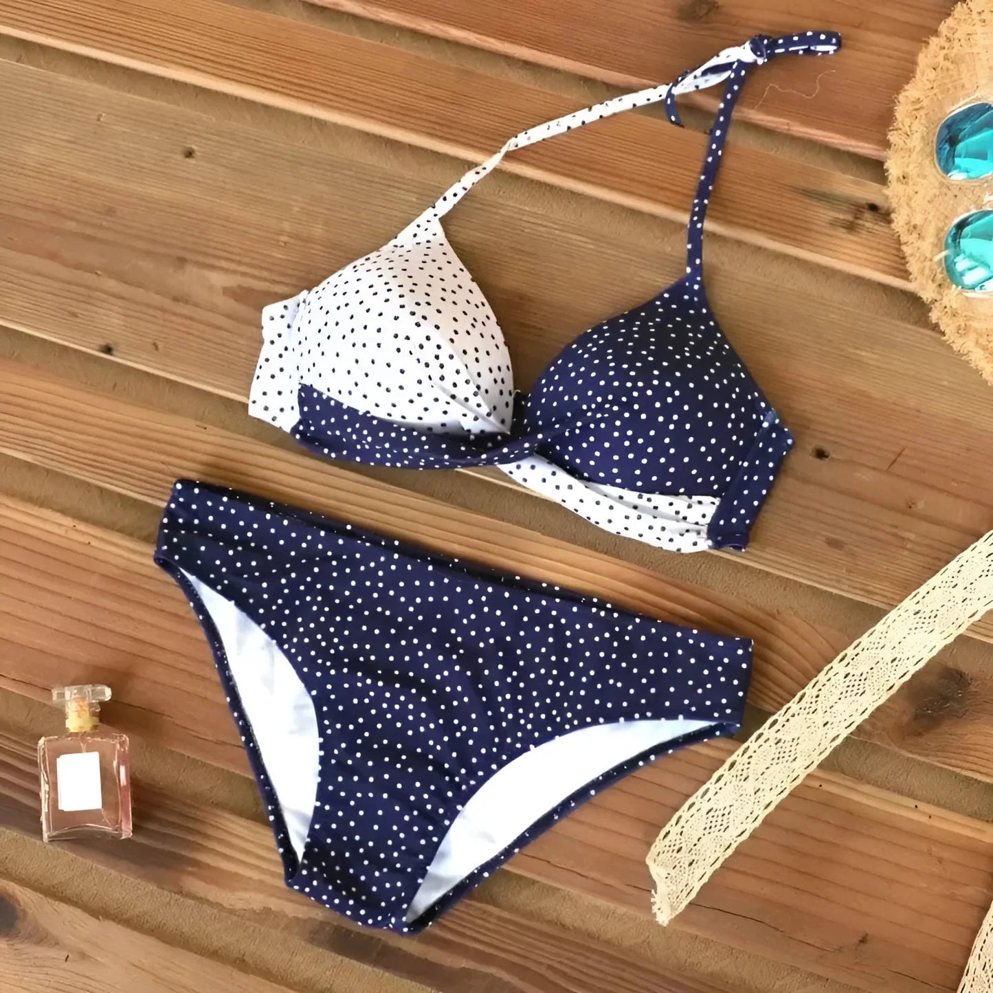 Classic Cut Two-Piece Swimsuit