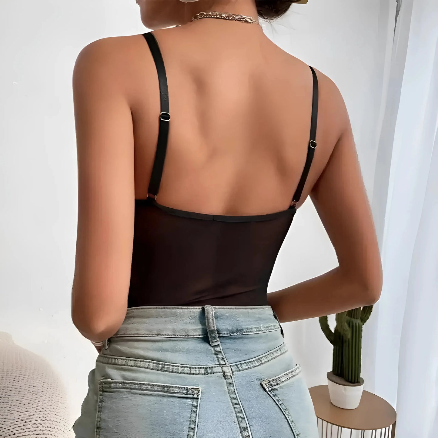 Corset-Style Bodysuit
