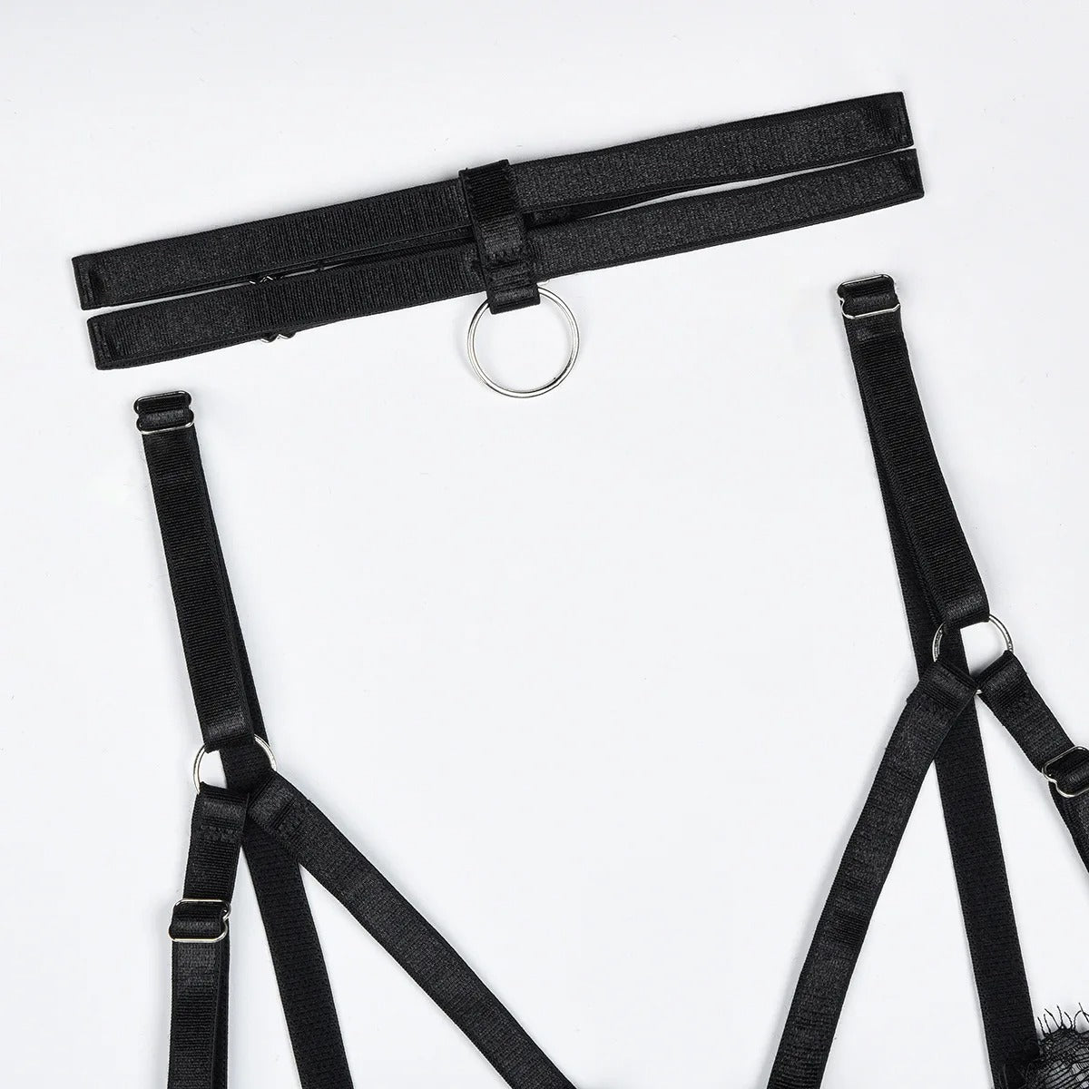 Komplettset mit Spitzen-Details