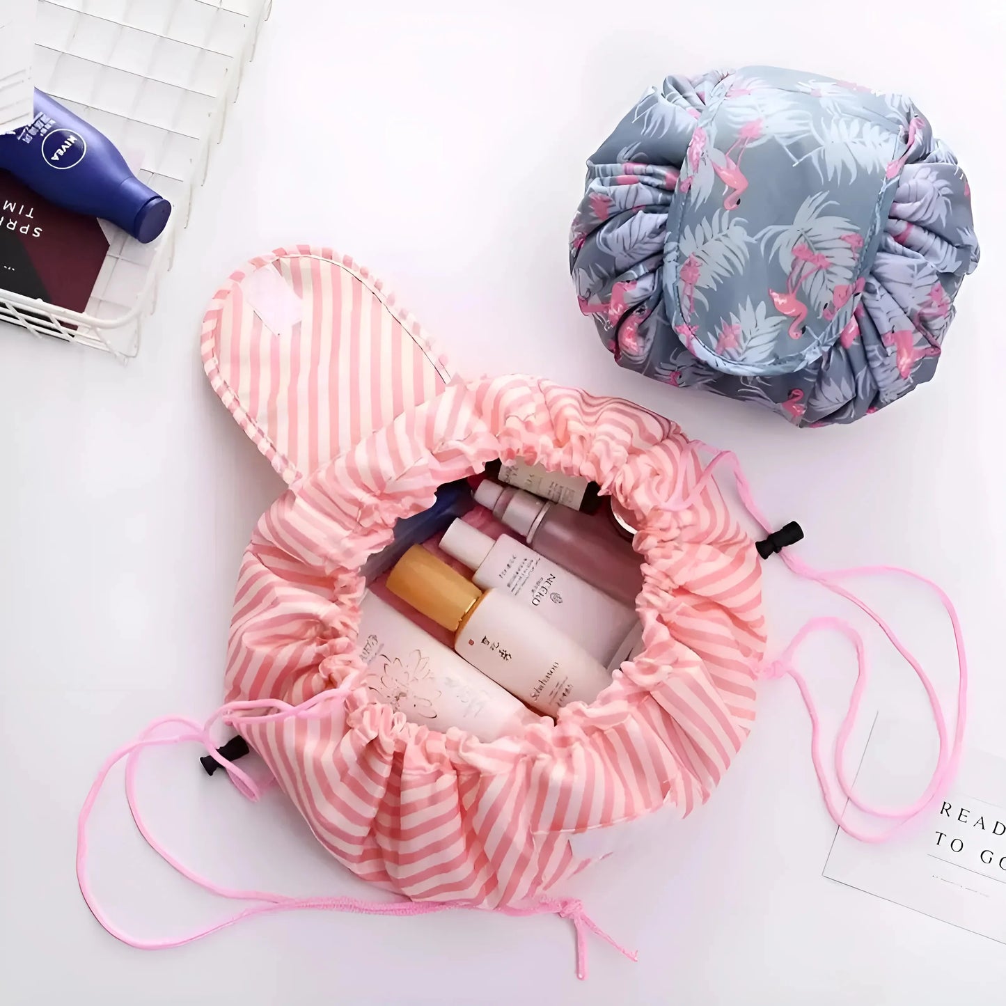 Foldable Cosmetic Pouch - Bag