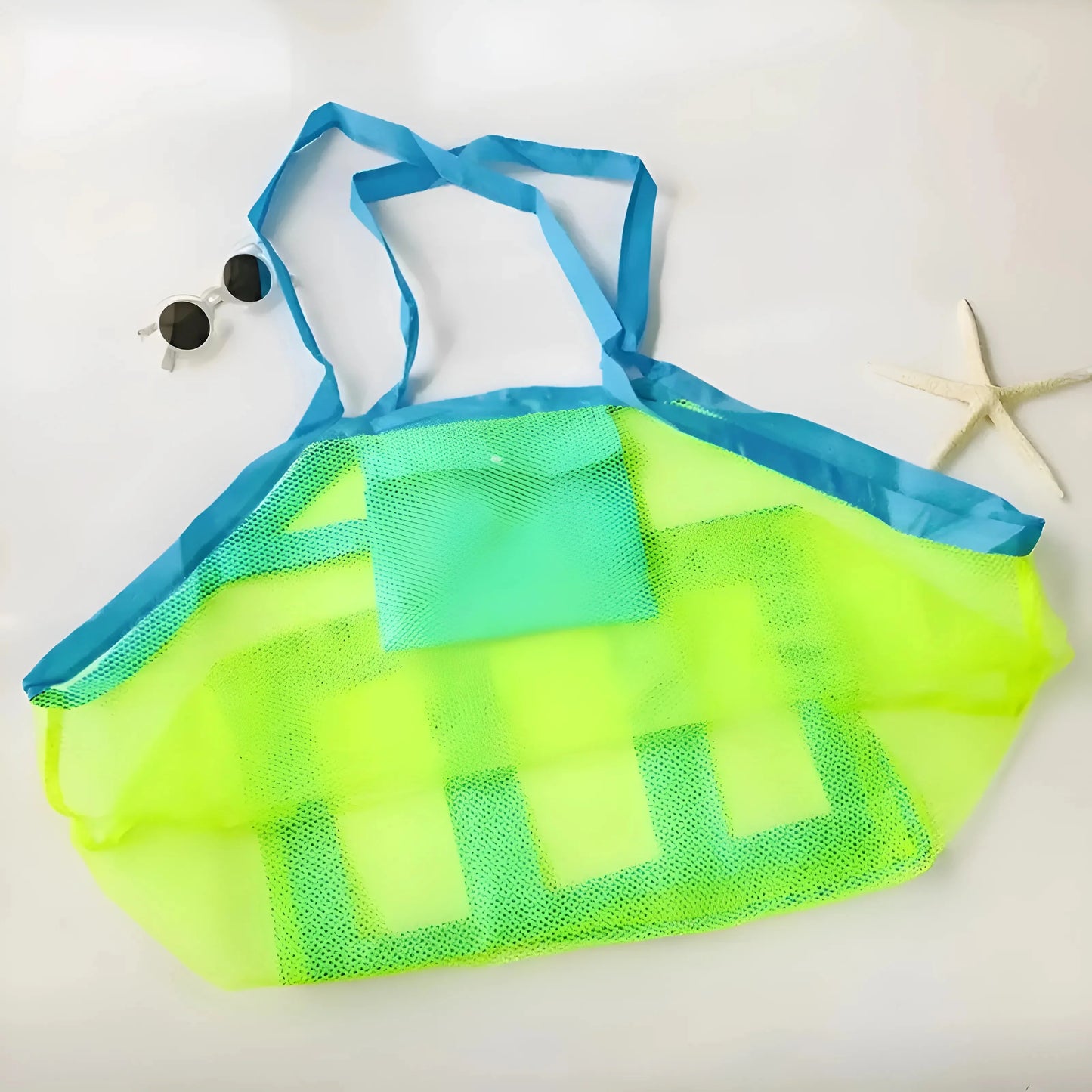 Green Children's Beach Toy Bag