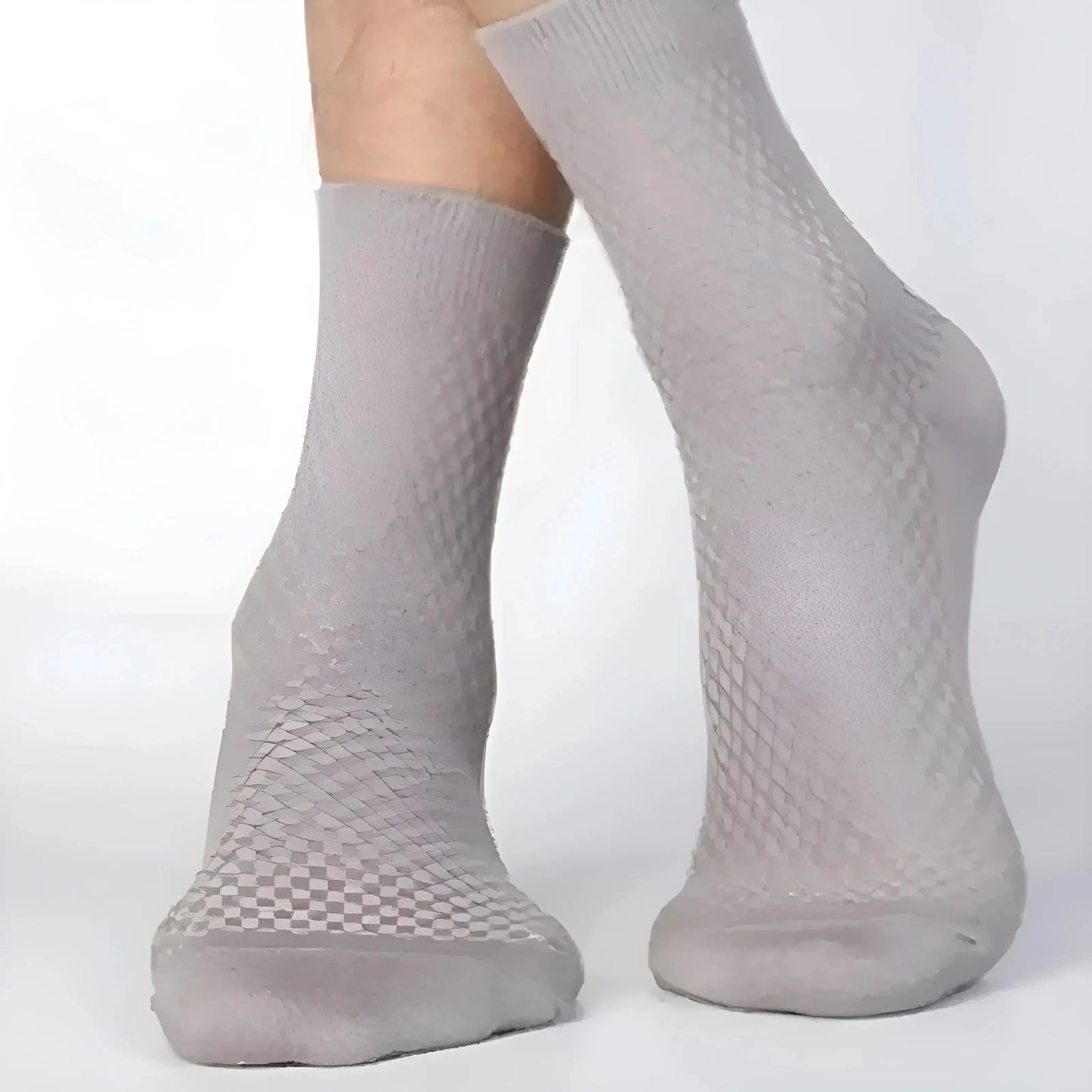 Grey 5 Pack of Men's Socks