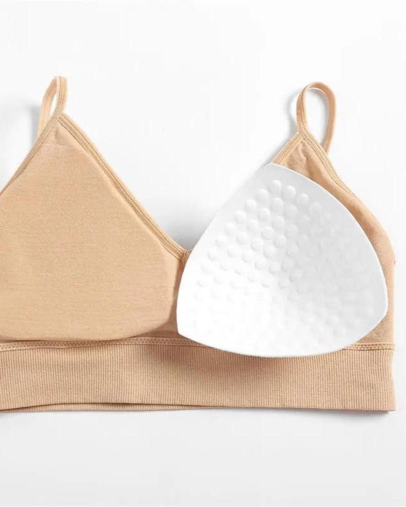 Bequeme Unterwäsche-Set aus geripptem Material