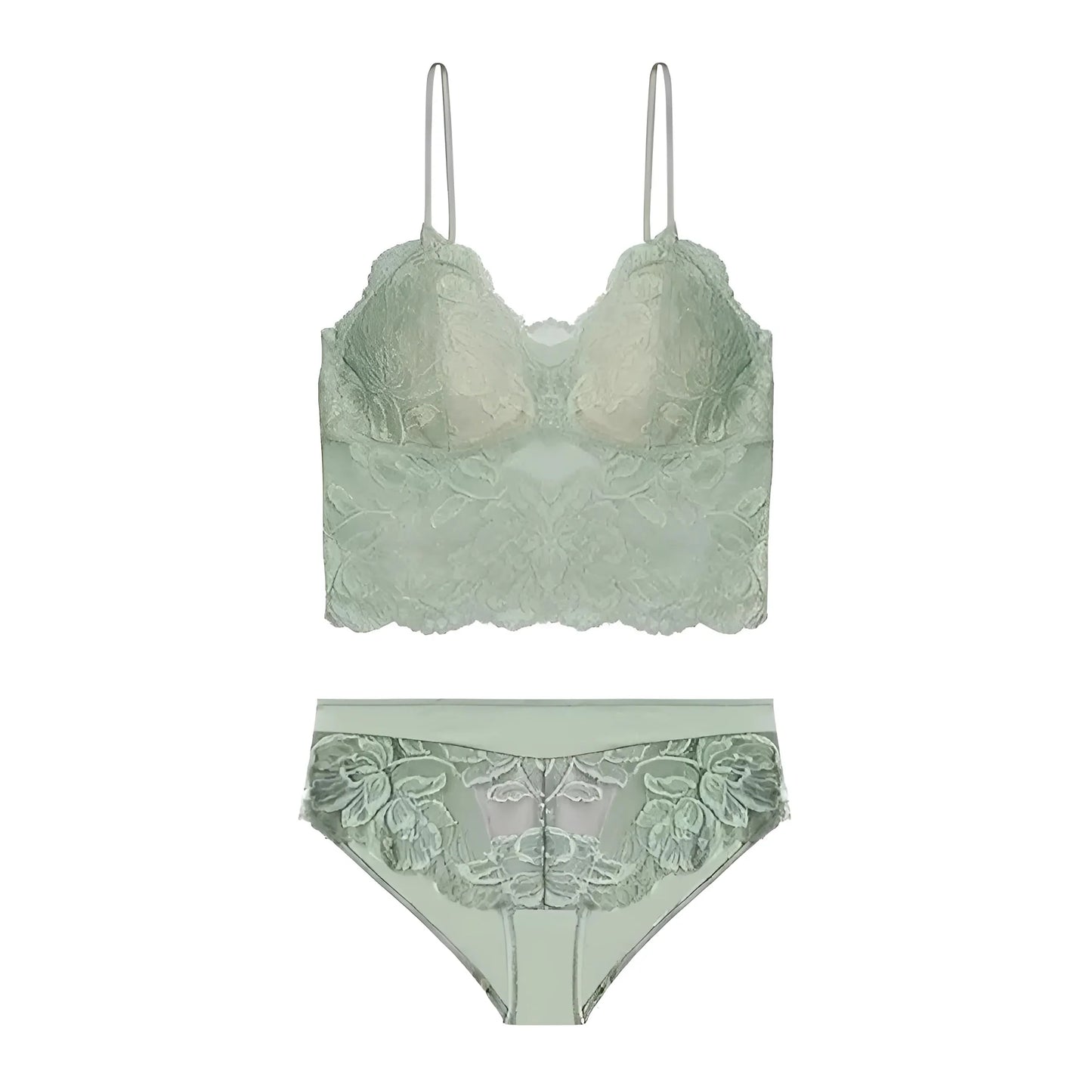 Lace Bralette Lingerie Set