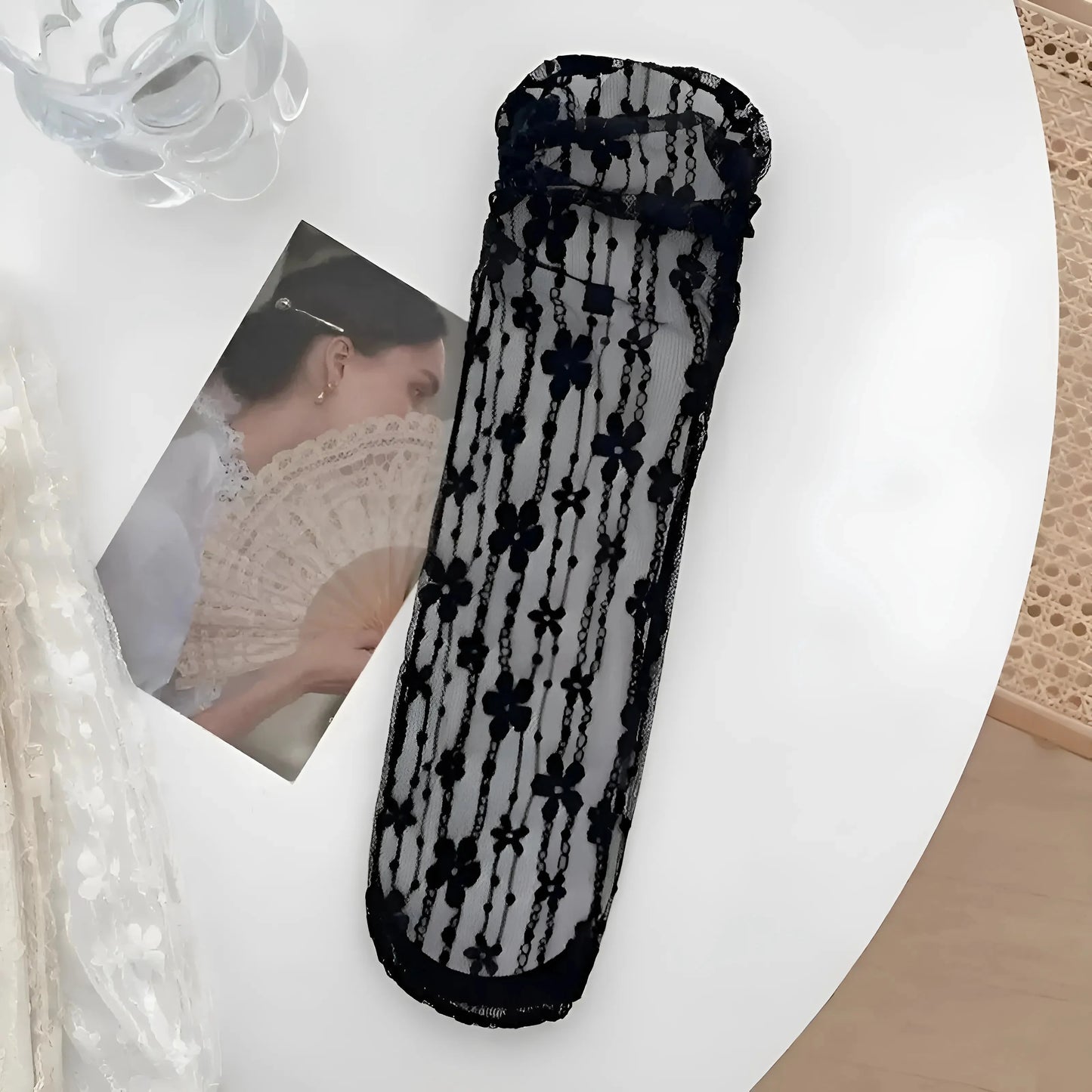 Lace Floral Socks