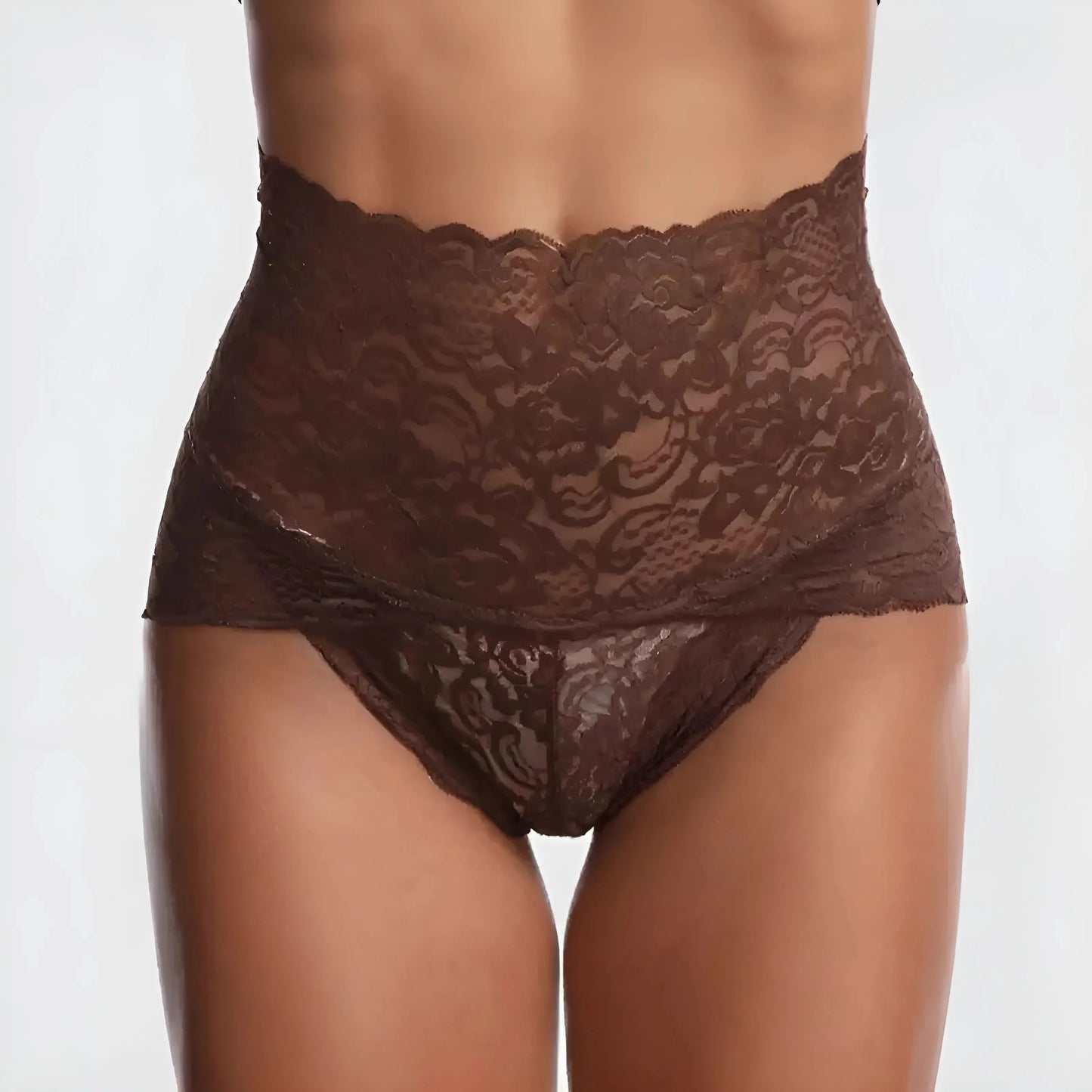 Lace High-Waisted Knickers