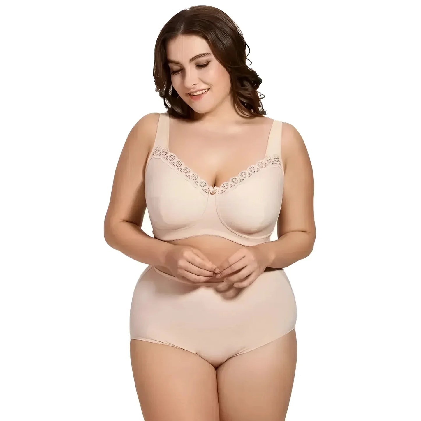 Lace Nursing Bra in Plus Sizes