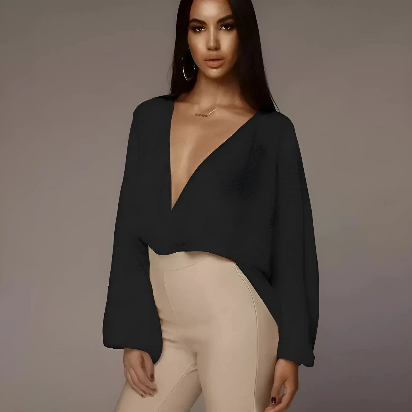 Lace Pleated Bodysuit