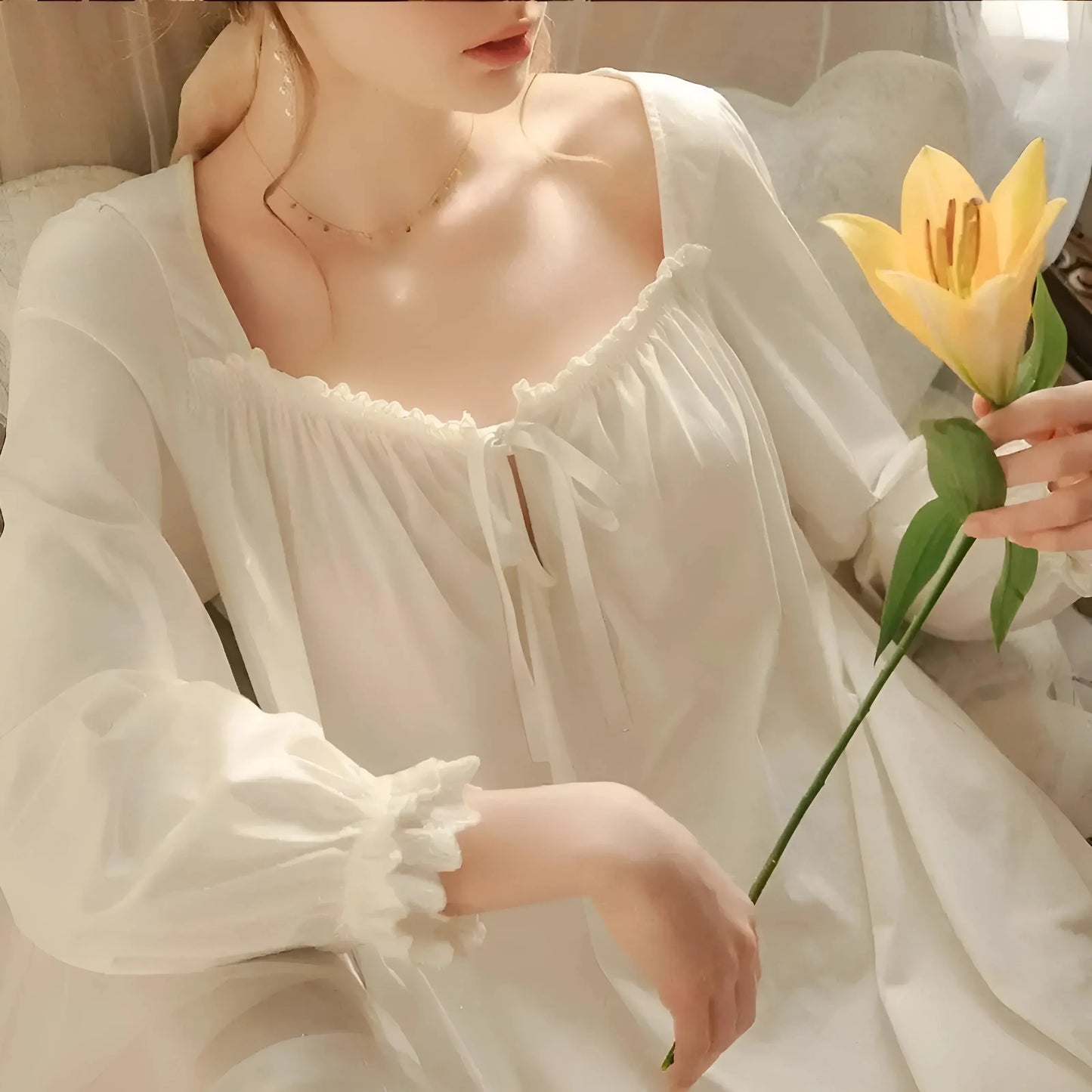 Long Sleeve Nightdress