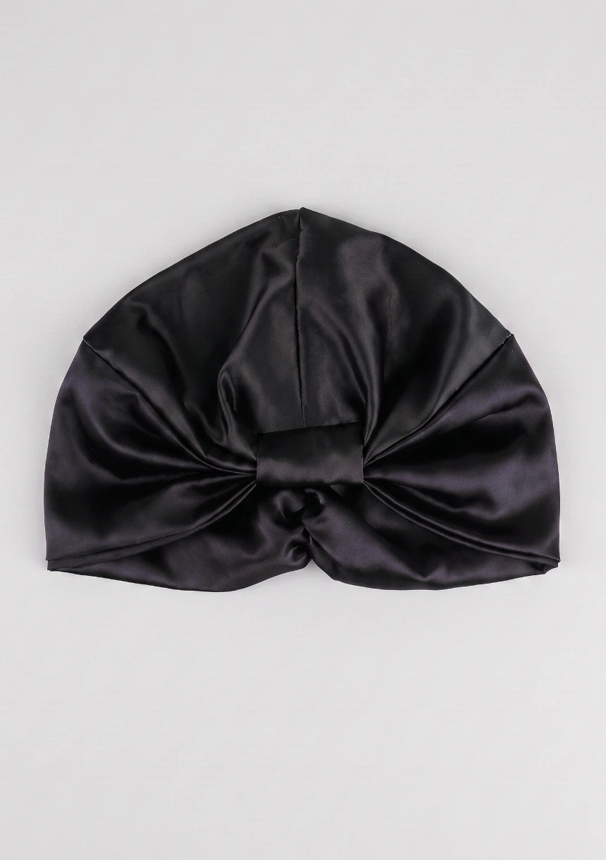 Klassische Satin Schlafhaube