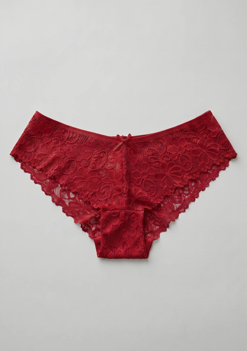 Spitzenunterhosen in Pastellfarben