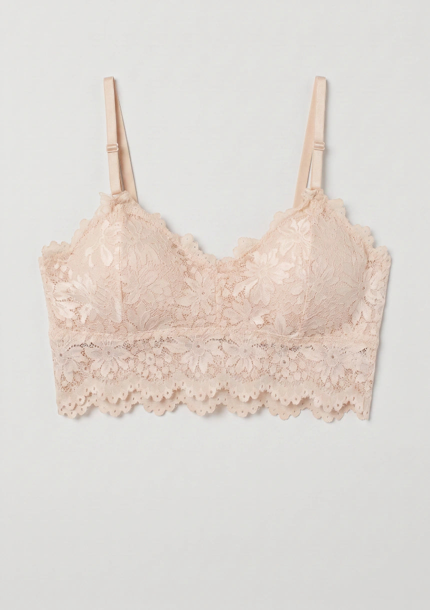 Spitzen-Bralette-Top
