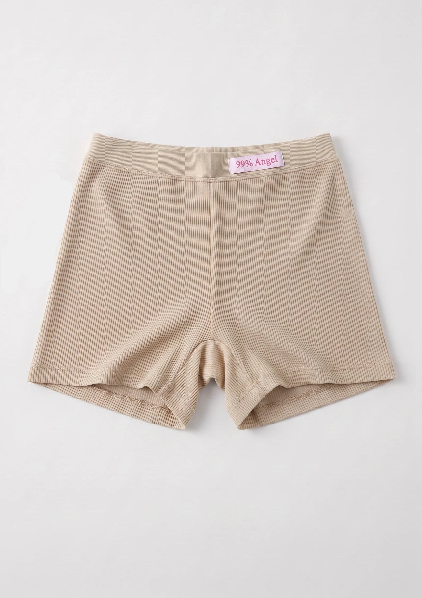Gestreifte Ripp-Shorts