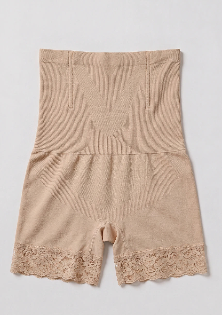 Hochgeschnittene Slimming-Shorts