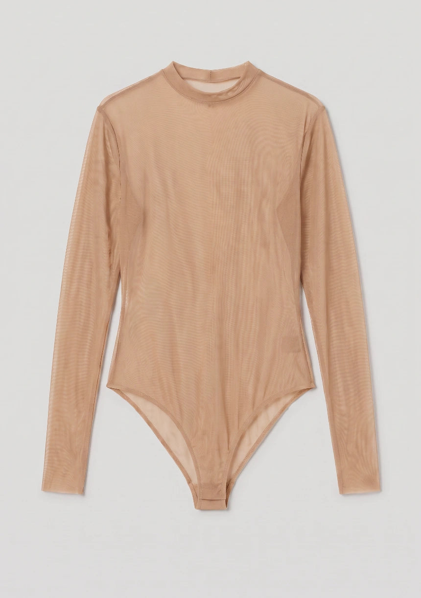 Langarm-Mesh-Body