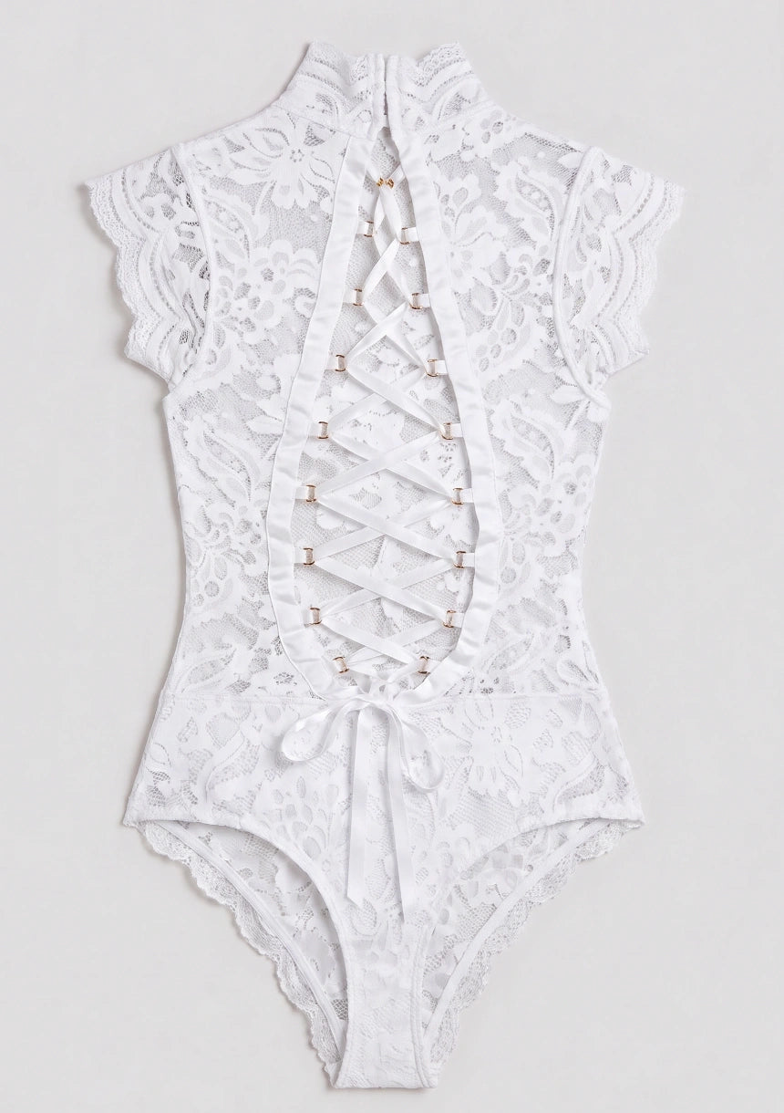 Rückenbindendes Bodysuit