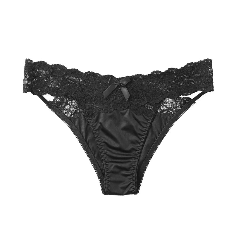 Sexy Slips mit Spitzen-Einsätzen