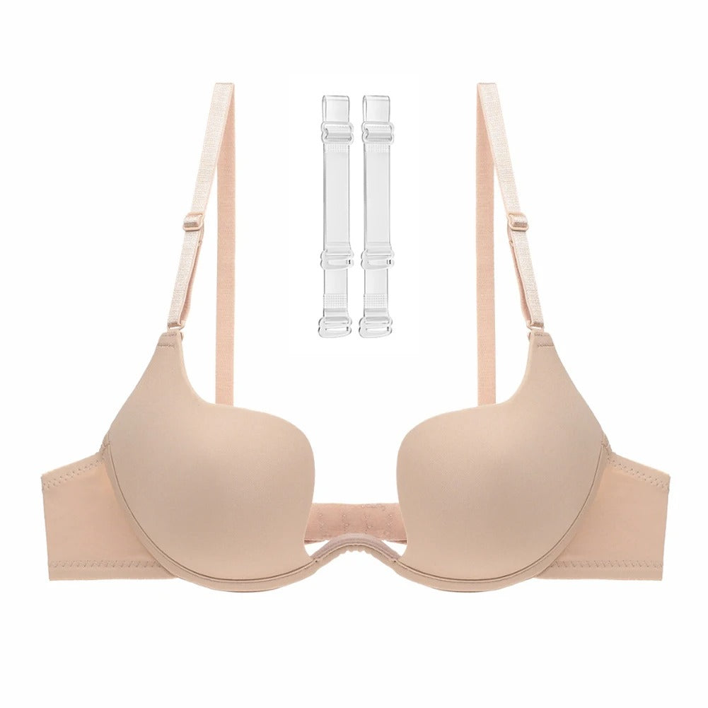 Push-up-BH mit tiefem Plunge-Ausschnitt