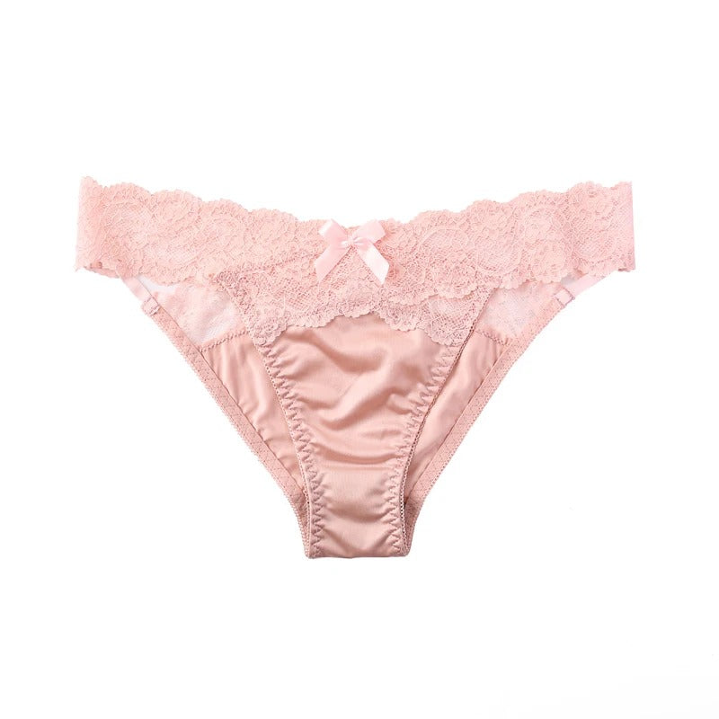 Sexy Slips mit Spitzen-Einsätzen