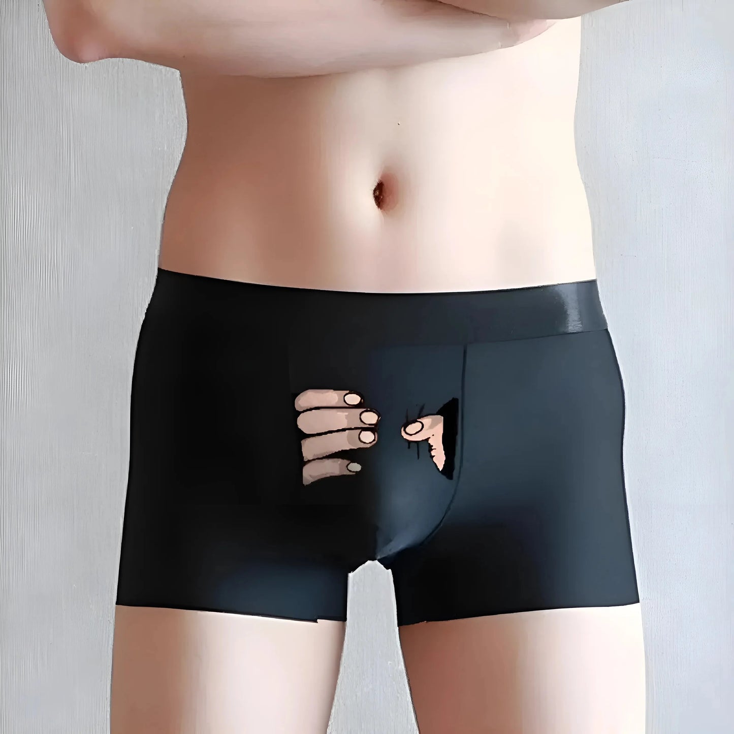 Men's Boxer Shorts with Funny Print