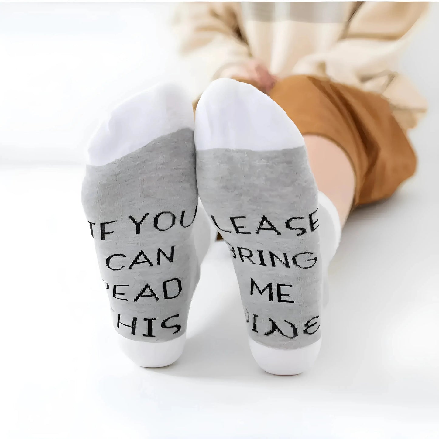Men's Socks with Funny Quotes