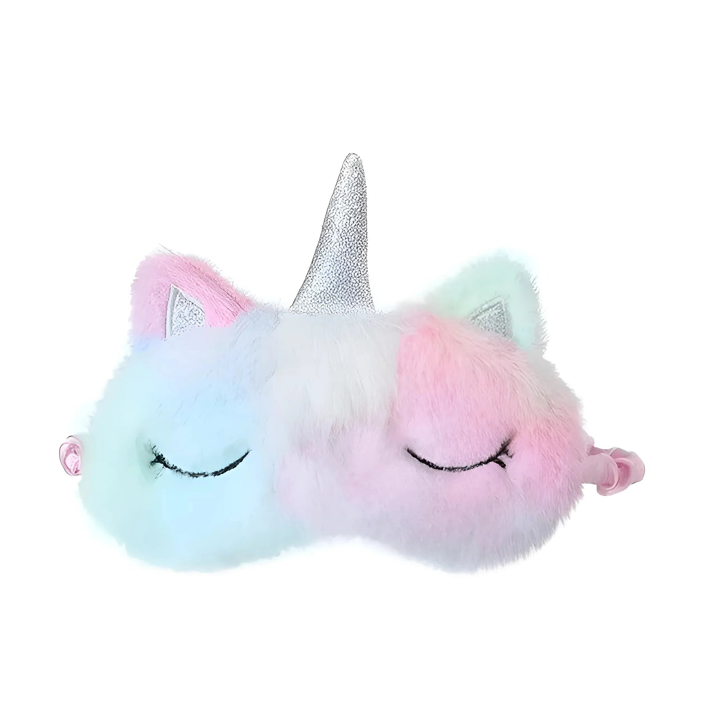Multicoloured 2 Unicorn Eye Mask