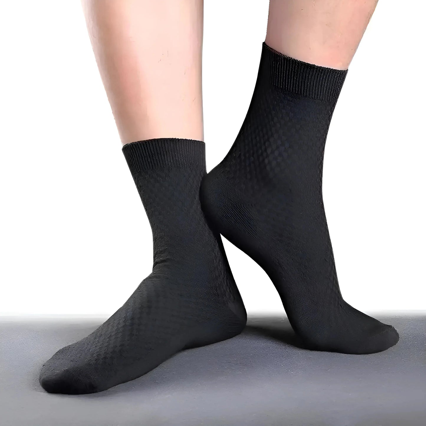 Navy 5 Pack of Men's Socks