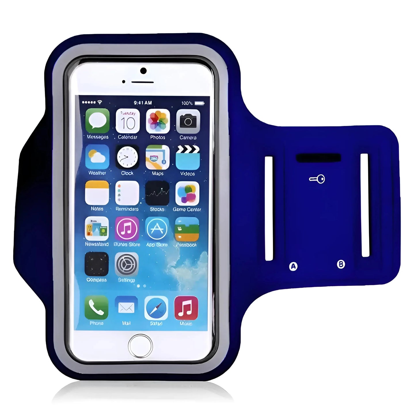 Navy Running Arm Band