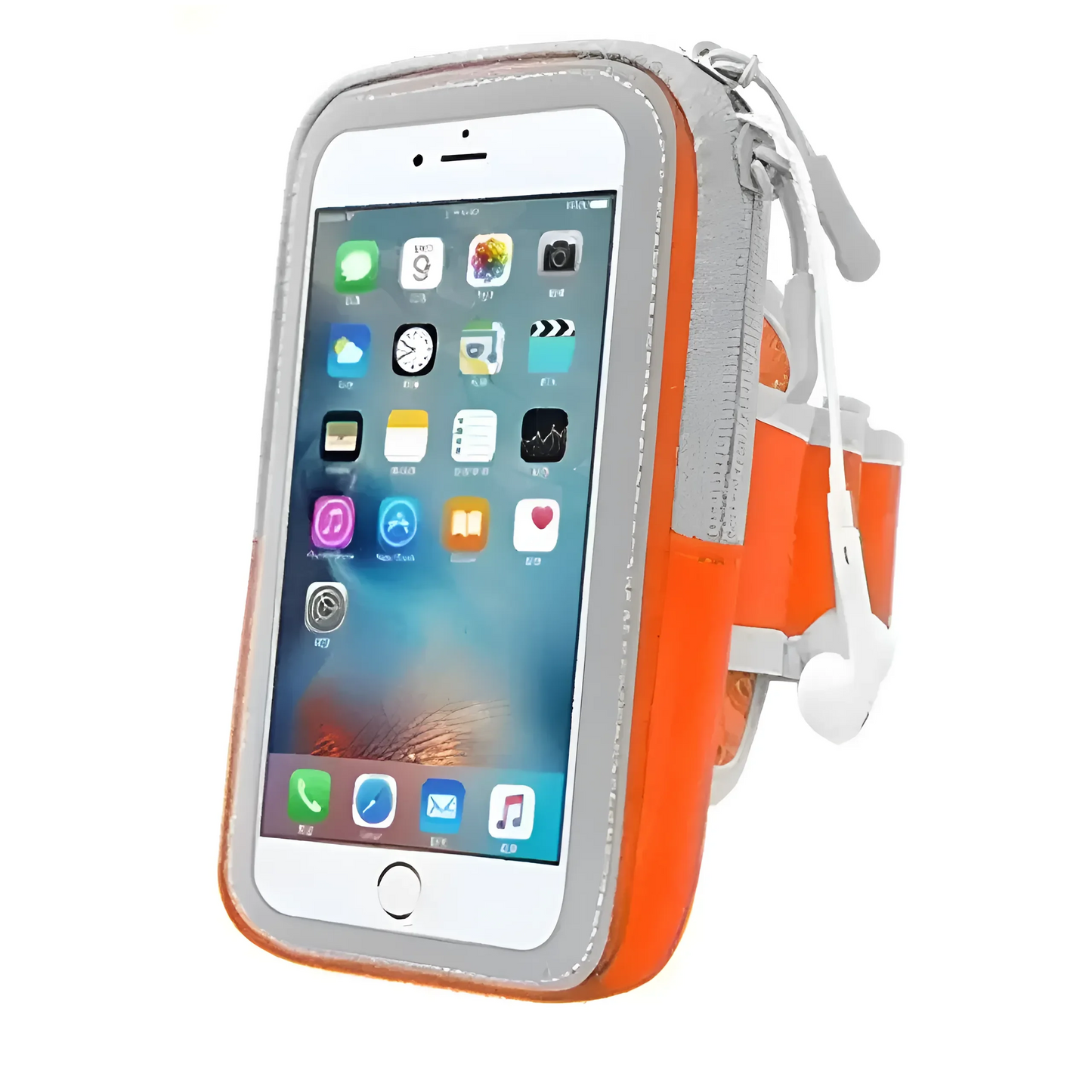 Orange Running Phone Armband