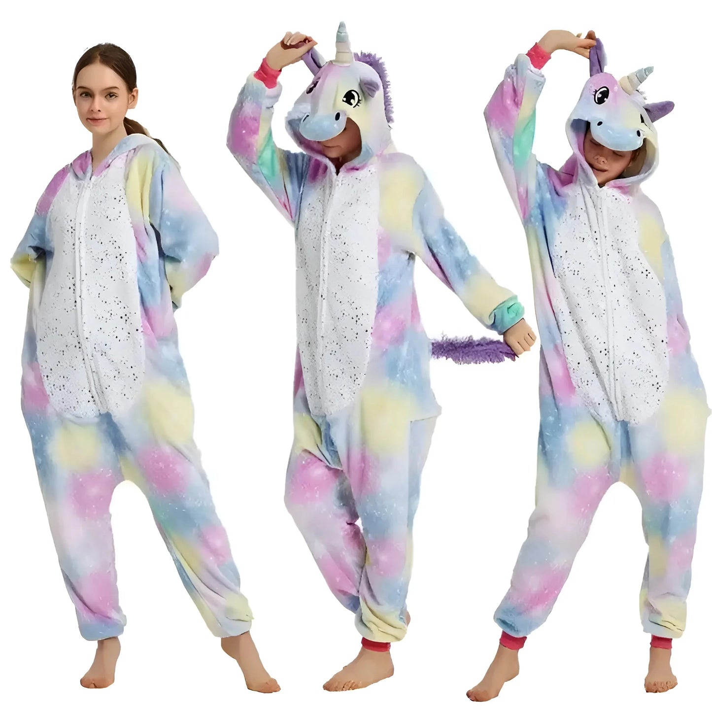 Pink Galaxy Unicorn Onesie