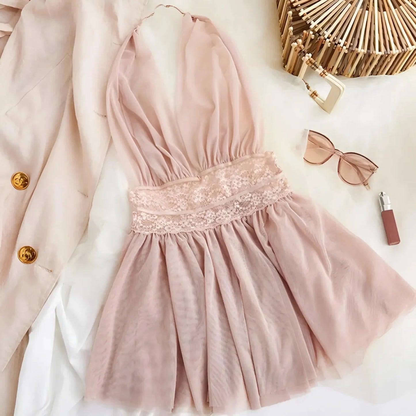 Pink Underbust Nightdress