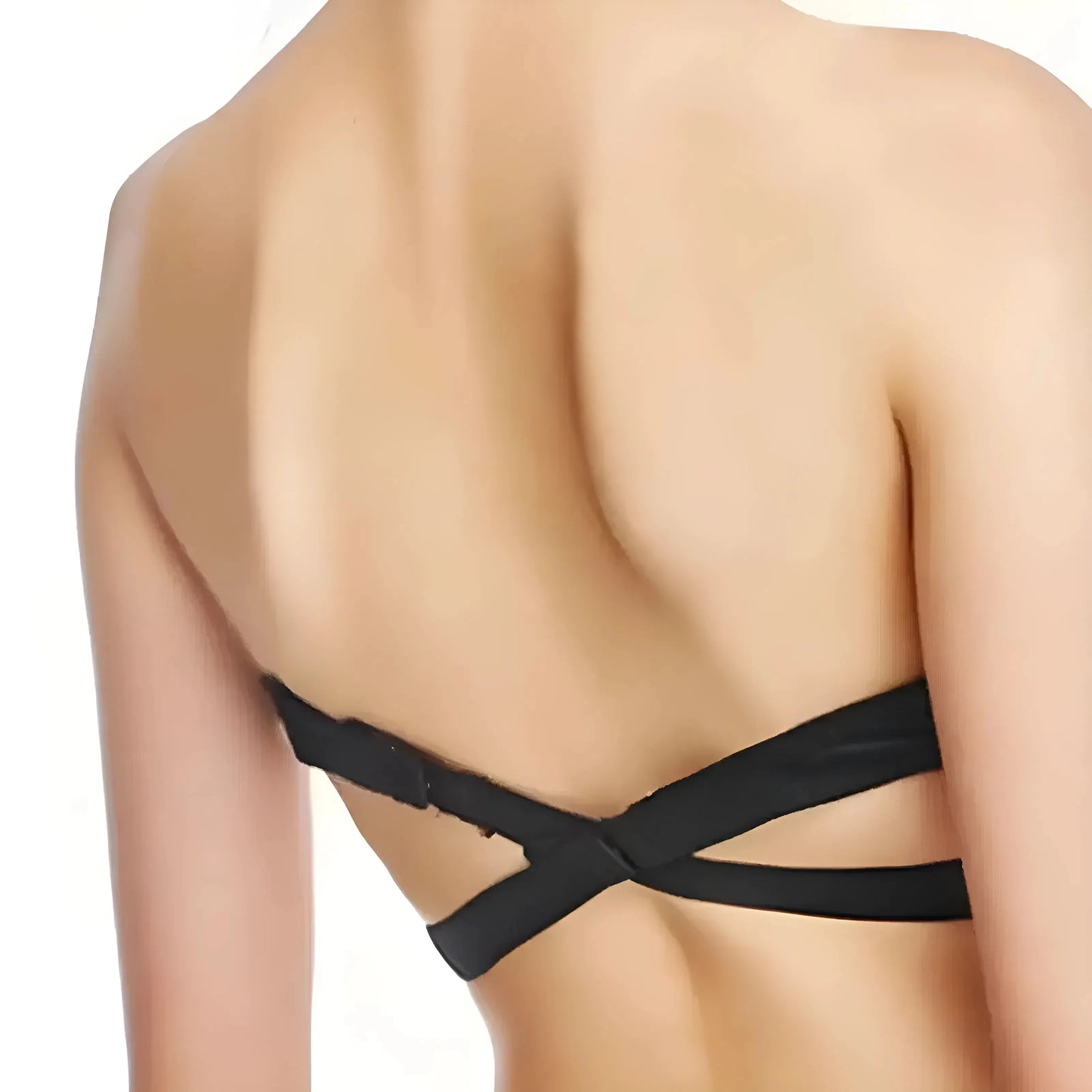 Push-Up Bra with Low Back Closure