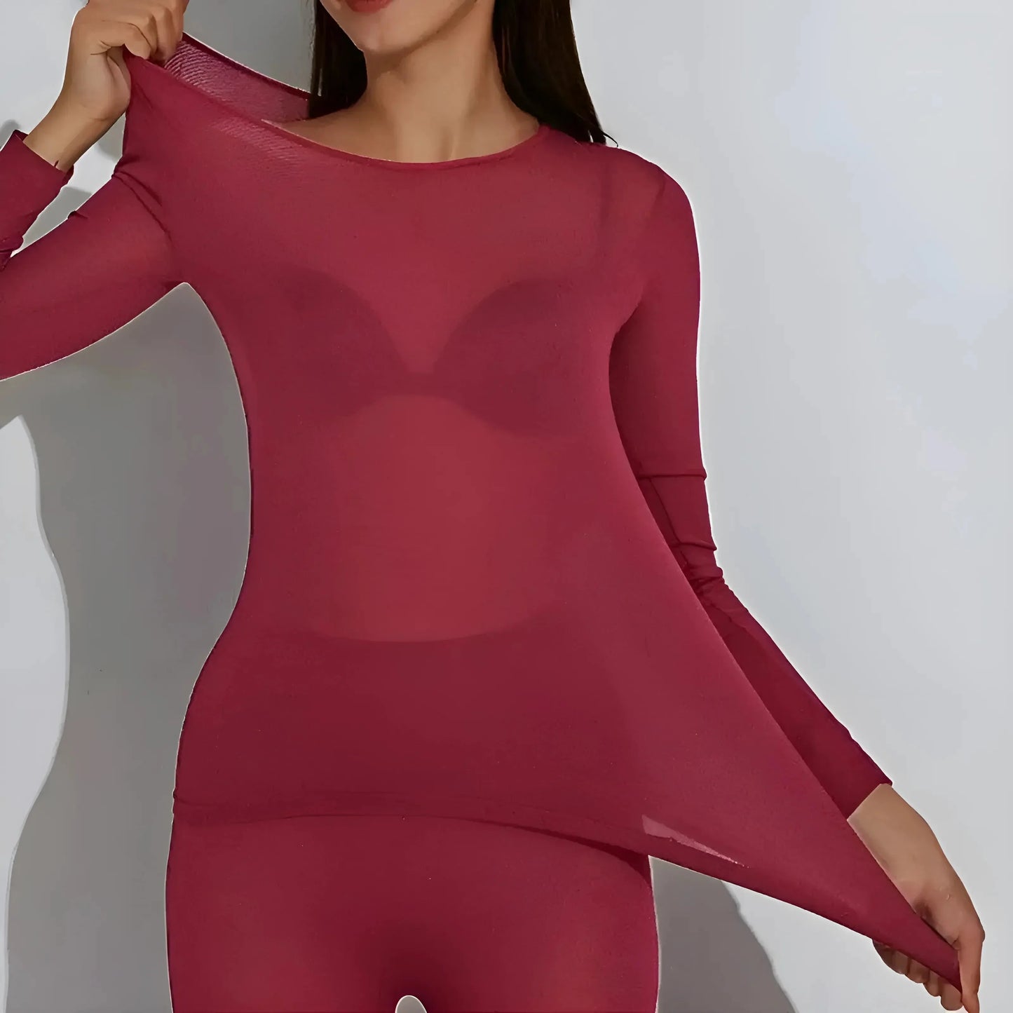 Sheer Thermal Lingerie
