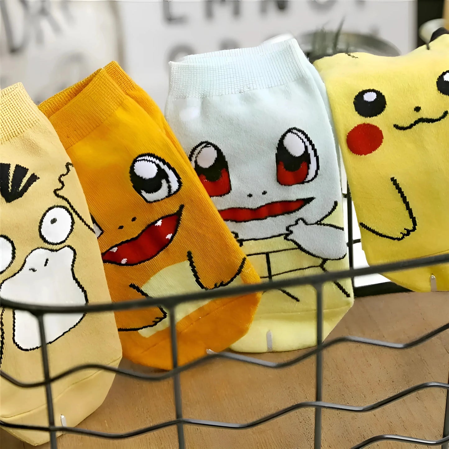 Short Pokémon Print Socks